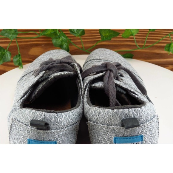 TOMS Size 8.5 M Gray Running Shoes Fabric Women - Picture 6 of 8
